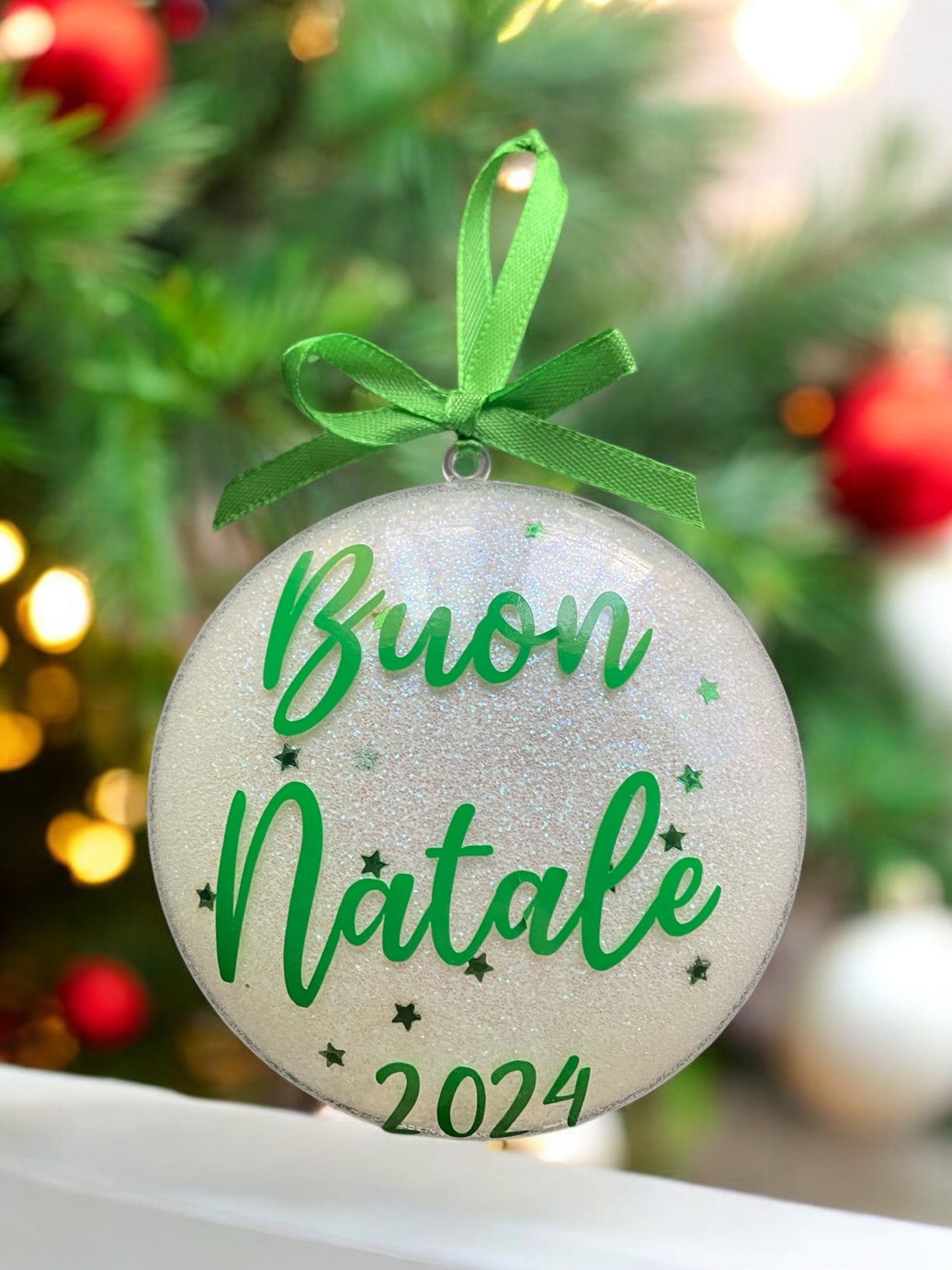 Palla di Natale personalizzata - Crea un ricordo speciale per le feste! 🎄