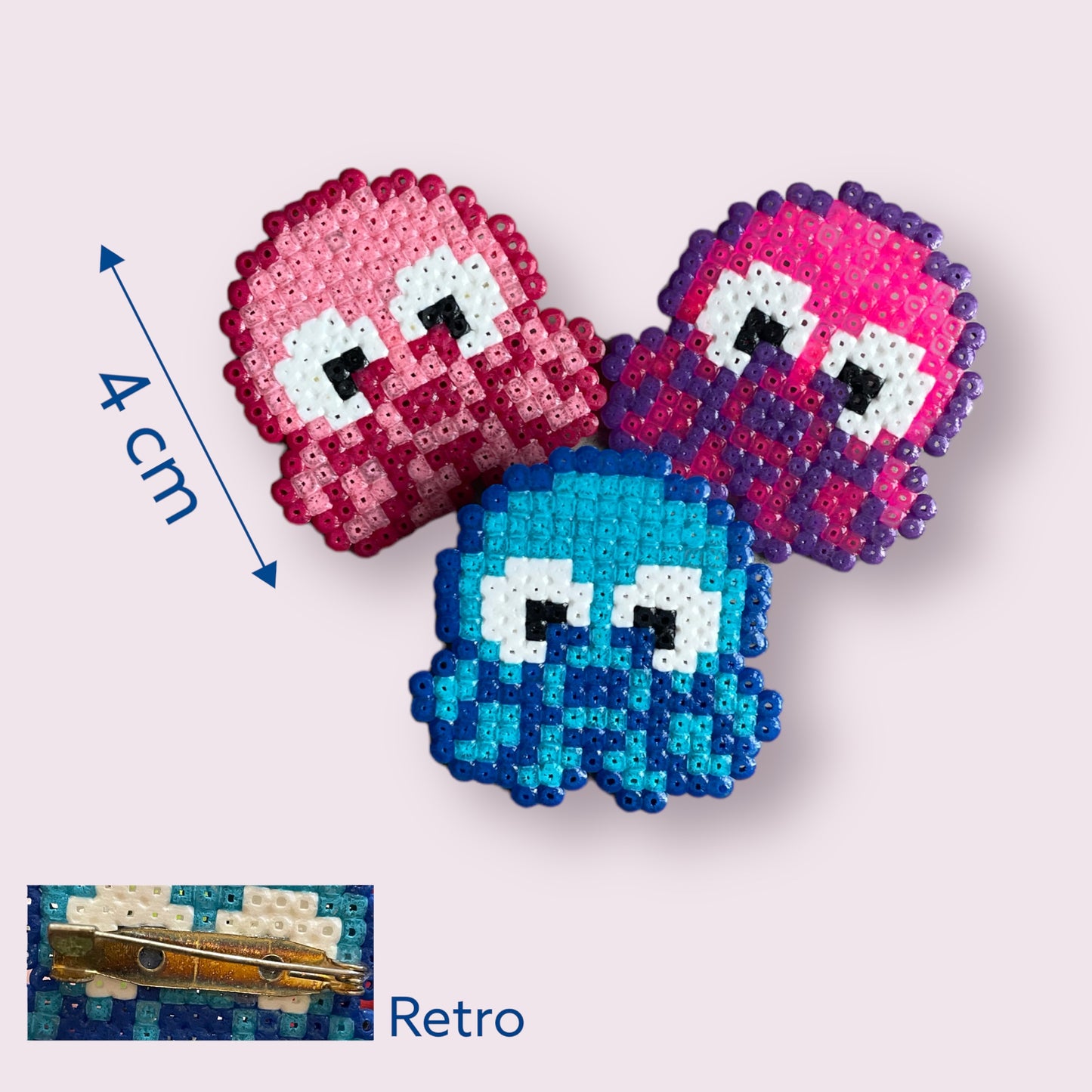 Spilla Polipo Pixel-Part