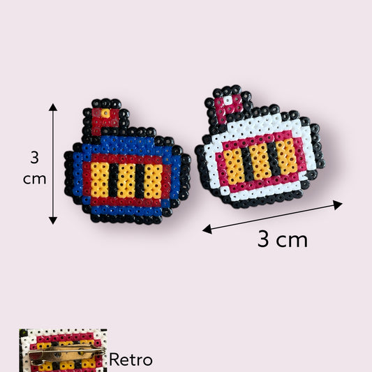 Spilla Boom-Imita Pixel