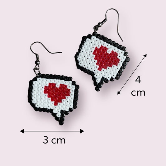 Orecchini nuvoletta con cuore