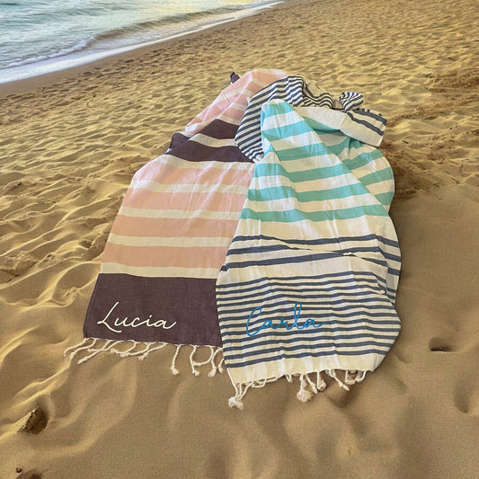 Telo mare personalizzato 100% cotone