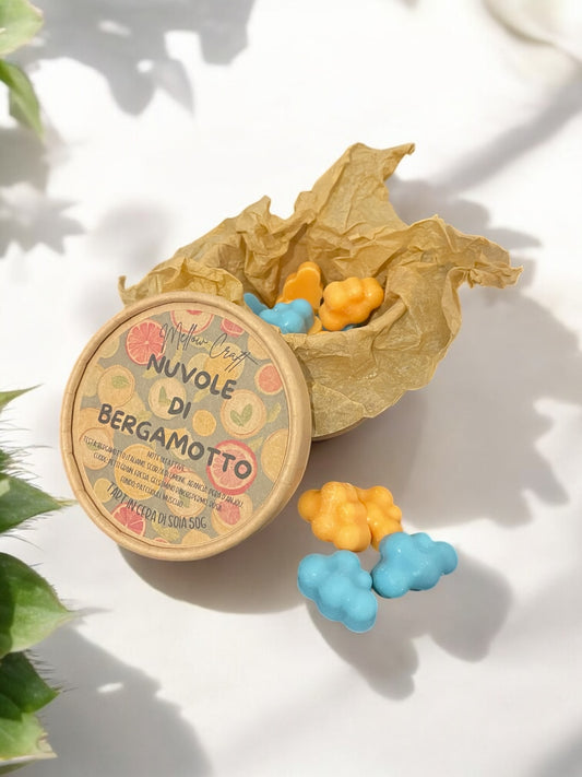Un soffio di profumo. Una nuvola di emozioni (Tart in cera di soia)