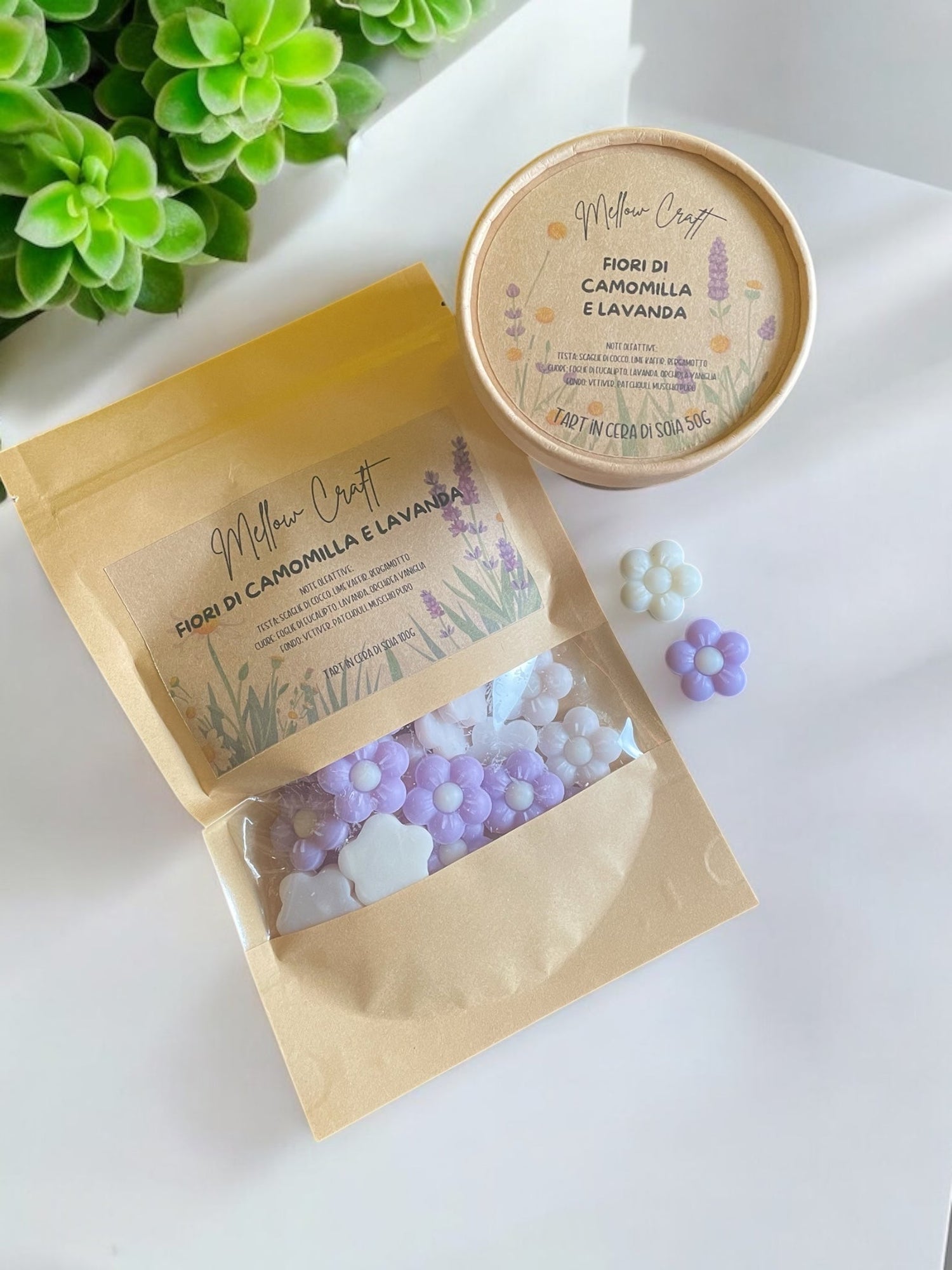 Candele & Tart in cera di soia