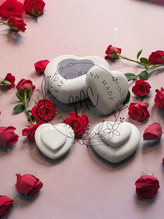 Contenitore con coperchio – vuoto, candela o versione “Love Touch”