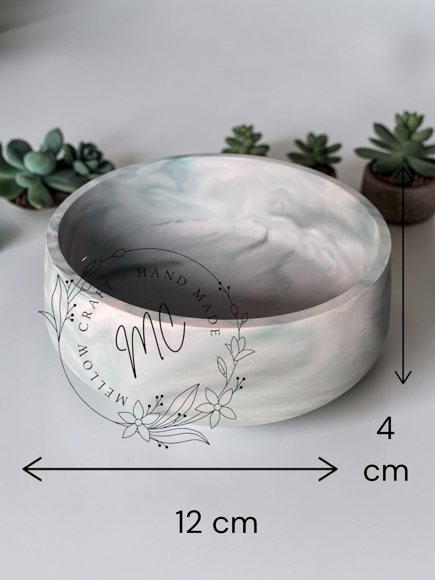 Contenitori in Gesso Colorato