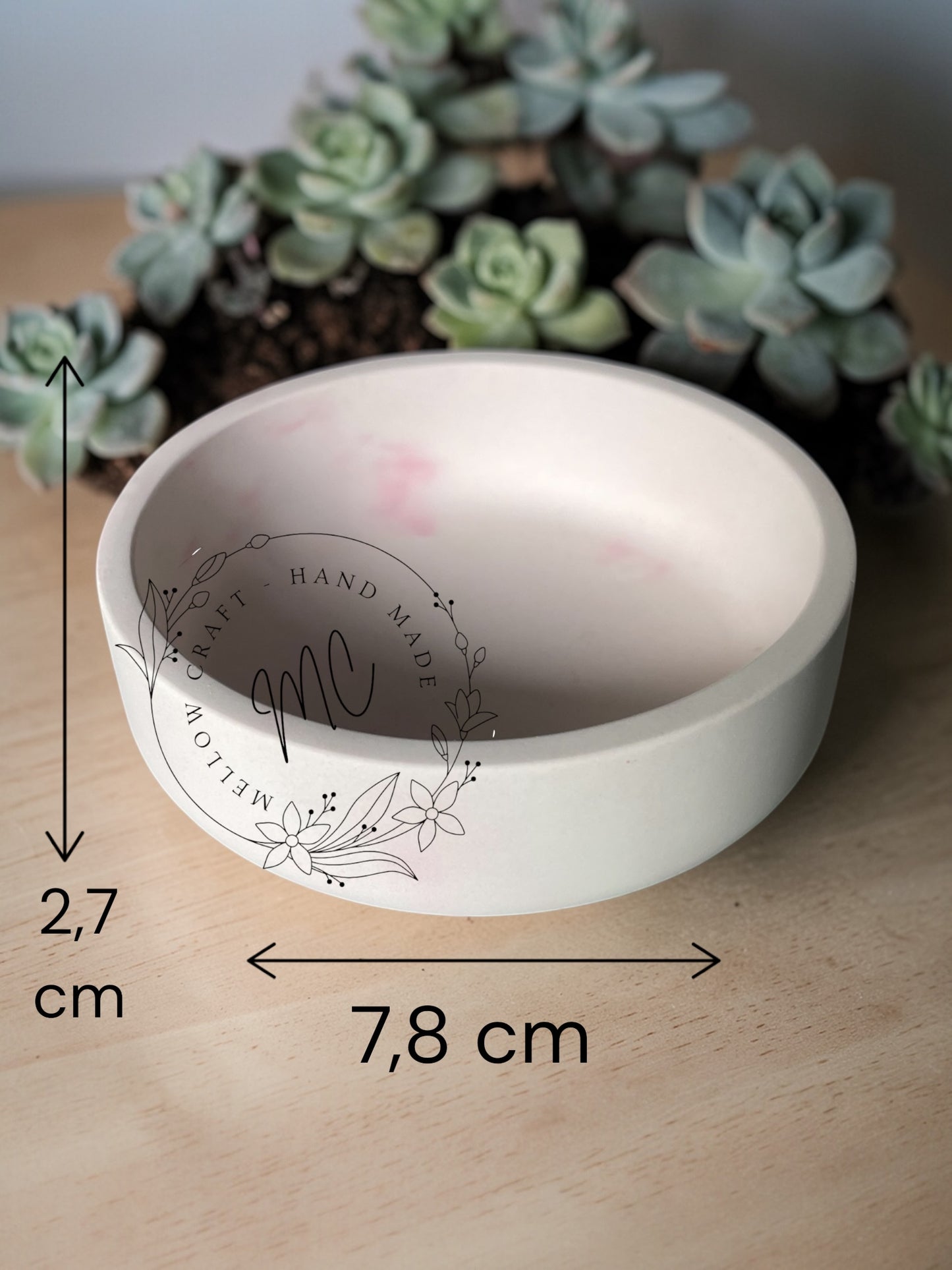 Contenitori in Gesso Colorato