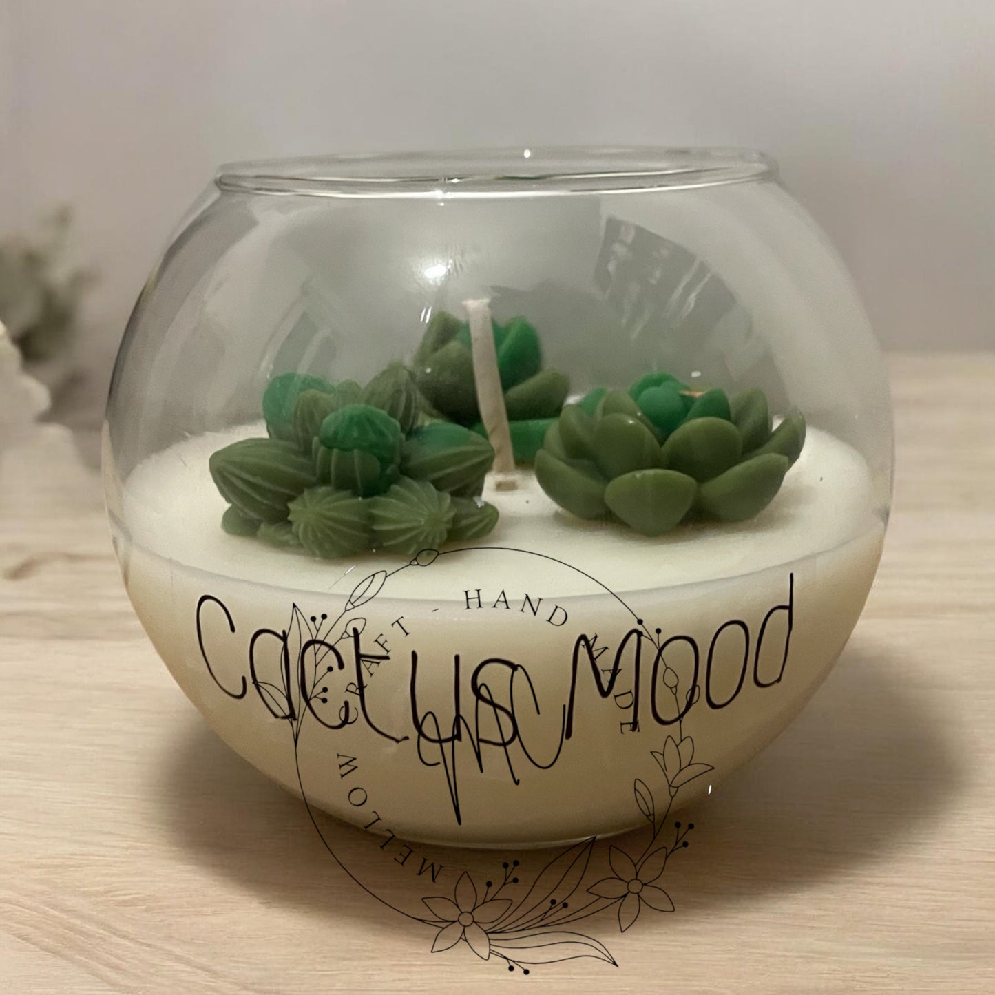 Candele in Cera Vegetale Naturale – Collezione Vetro Personalizzabile